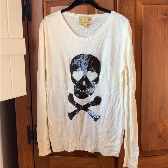 Wildfox skull sweater - Picture 1 of 1